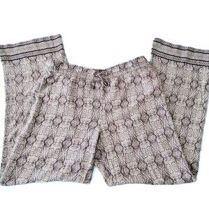 Renuar Pull On Boho Pants with Pockets Large